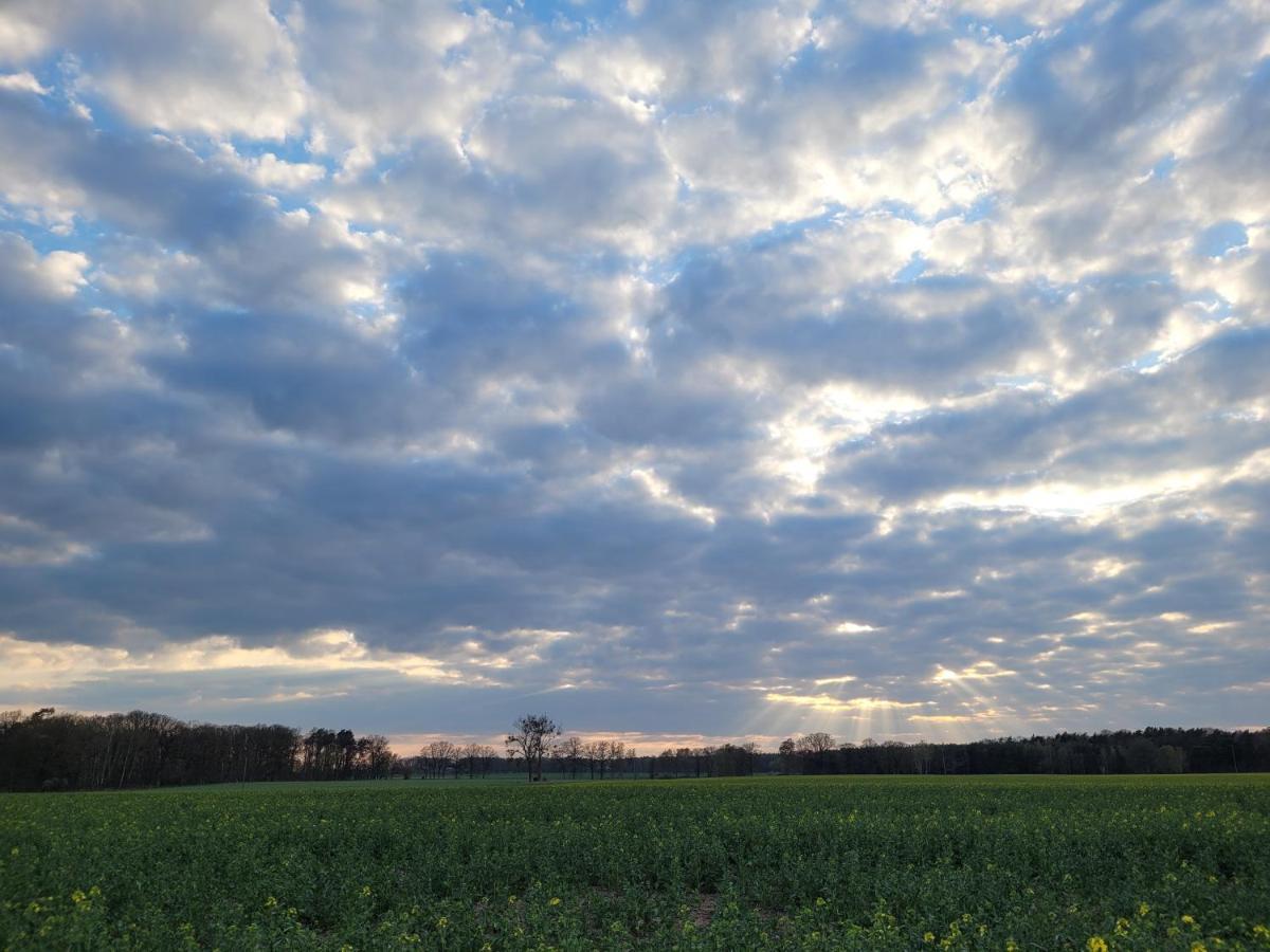 Apartamento Maerchenhaft Urlauben Auf Dem Alpakahof Rambow Exterior foto